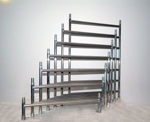 Rapid mobile scaffold tower stairs